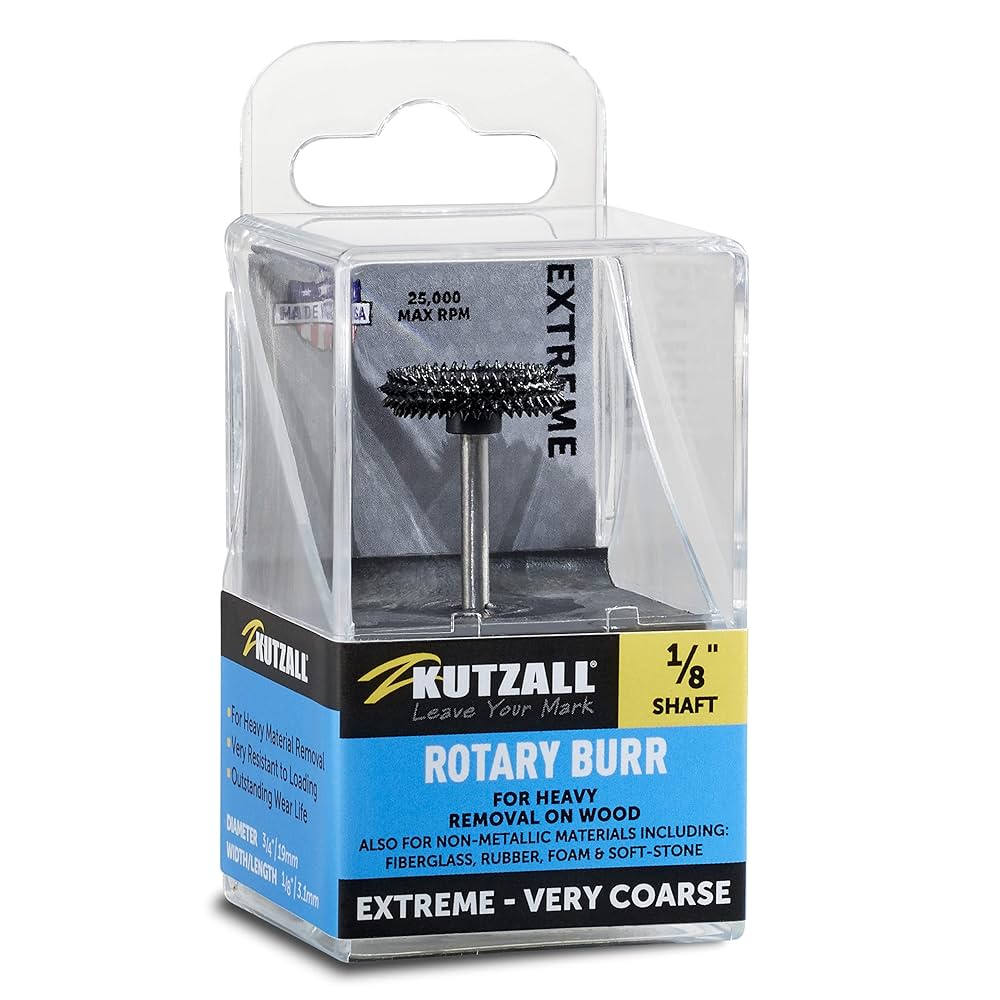 Amazon.com: Kutzall Extreme Rotor Saw Burr, 1⁄8